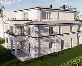 Visualisierung Mehrfamilienhaus Bonteweg